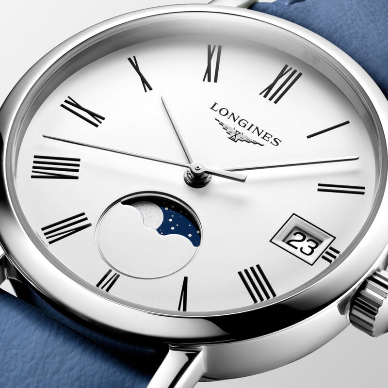 Longines Watches - ELEGANT COLLECTION MOONPHASE | Manfredi Jewels