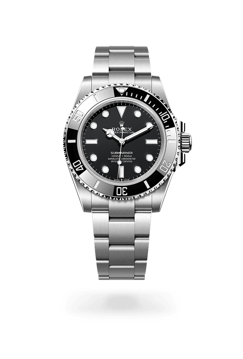 Rolex Submariner in Oystersteel and Black Dial, M124060-0001 | Manfredi Jewels