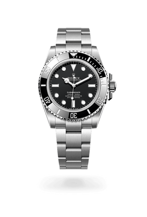 Rolex Submariner in Oystersteel and Black Dial, M124060-0001 | Manfredi Jewels