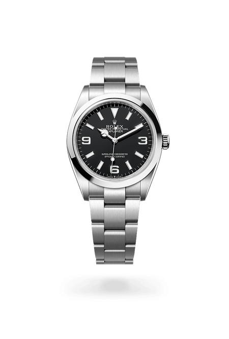 〇純正 ROLEX 2駒 14000 15200 67480 SS FZ8613 Rolex Explorer Oystersteel, M124270-0001
