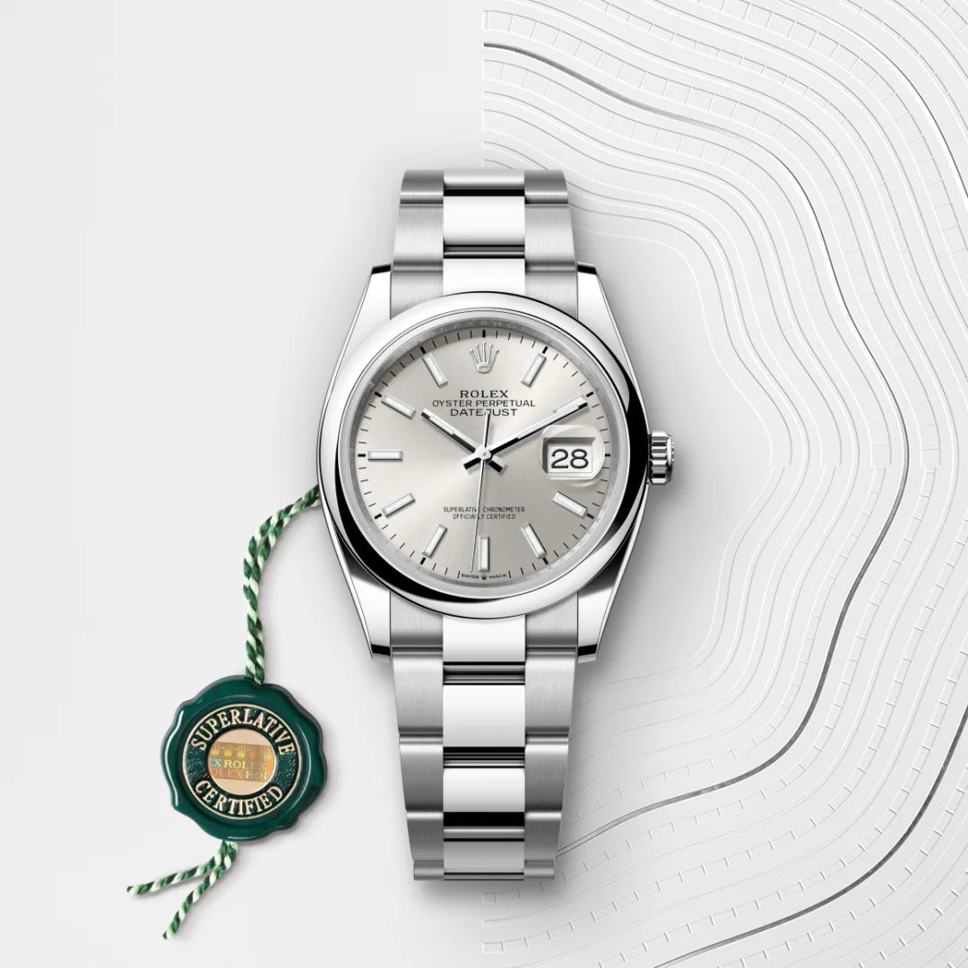 Rolex Datejust 36 in Oystersteel, M126200-0002 - Manfredi Jewels