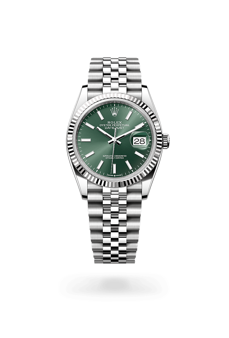 Rolex Datejust 36 in Oystersteel and White Gold, M126234-0051 - Manfredi Jewels