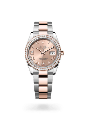 Rolex Datejust 36 in Everose Rolesor and RosÌ©-colour Dial, M126281RBR-0016 | Manfredi Jewels