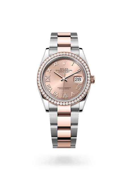 Rolex Datejust 36 in Everose Rolesor and RosÌ©-colour Dial, M126281RBR-0016 | Manfredi Jewels