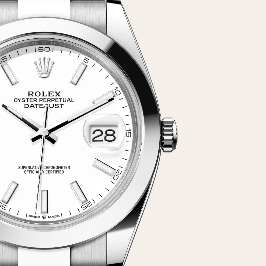 Rolex Datejust 41 in Oystersteel, m126300-0005 - Manfredi Jewels