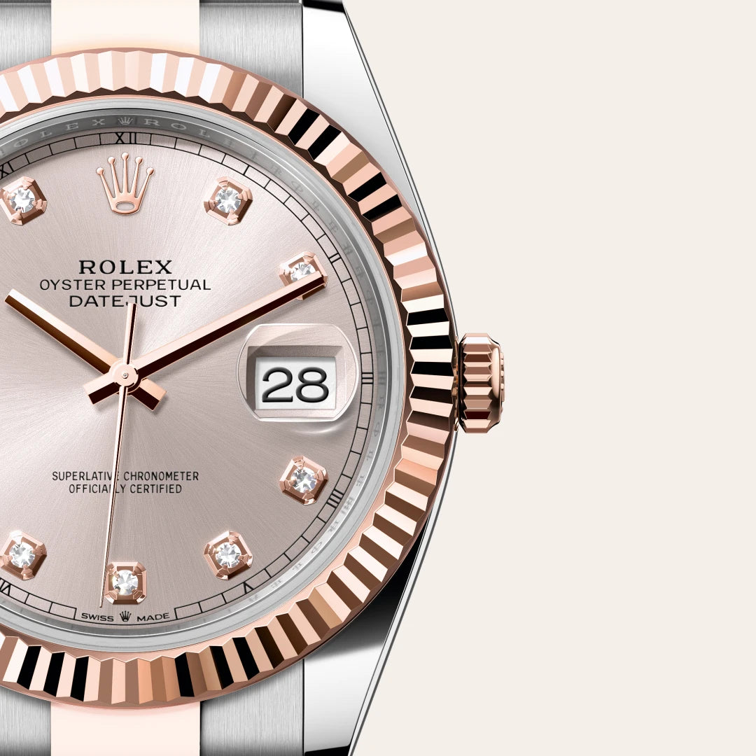 Rolex Datejust 41 in Oystersteel and Everose Gold, m126331-0007 - Manfredi Jewels