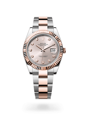 Rolex Datejust 41 in Everose Rolesor and Chocolate Dial, M126331-0007 | Manfredi Jewels