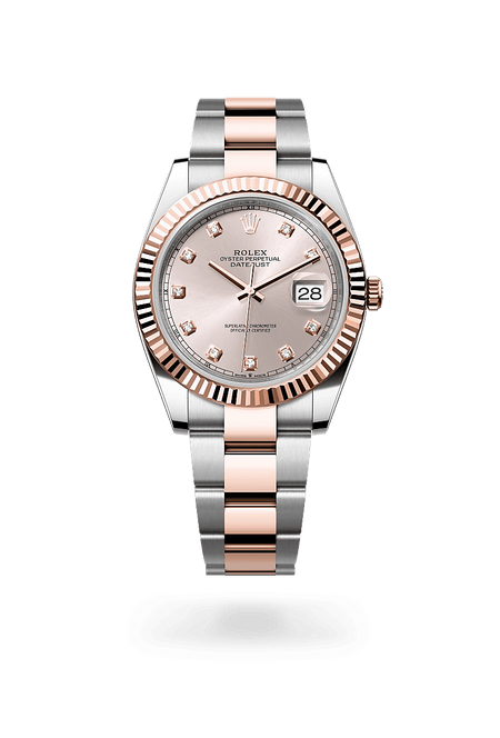 Rolex Datejust 41 in Everose Rolesor and Chocolate Dial, M126331-0007 | Manfredi Jewels