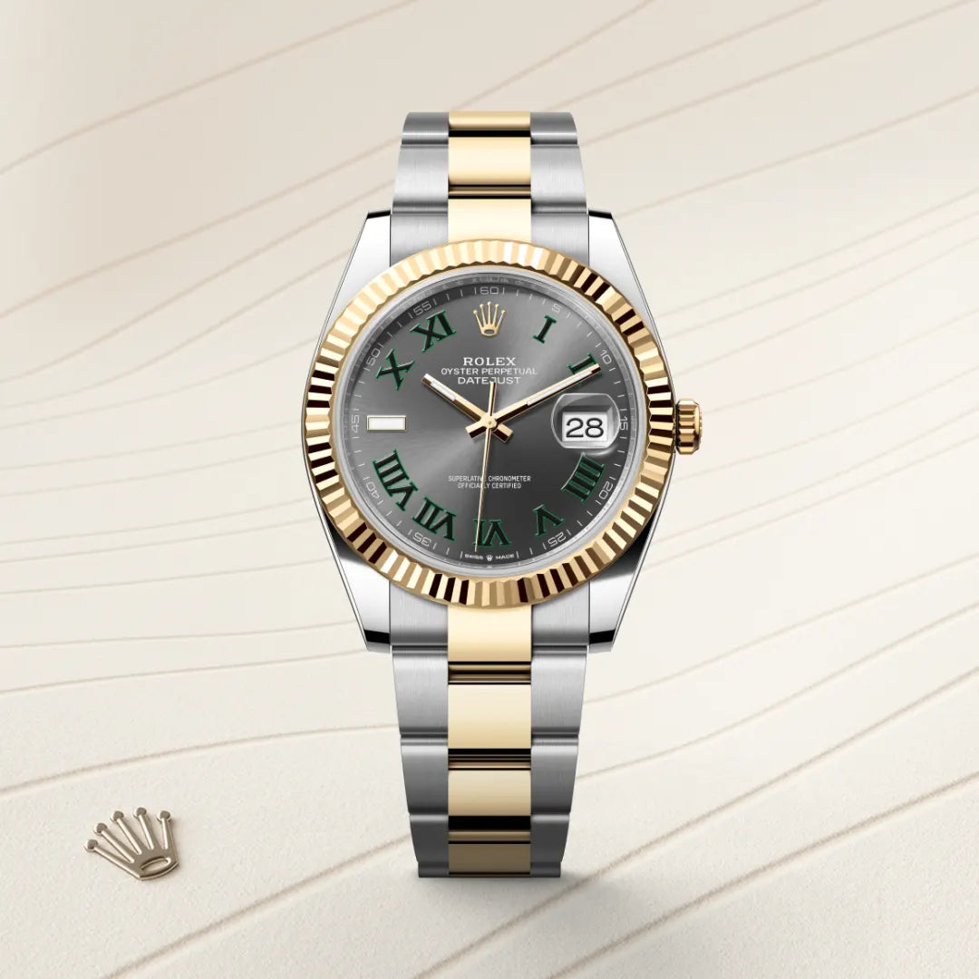 Rolex Datejust 41 in Oystersteel and Yellow Gold, M126333-0019 - Manfredi Jewels