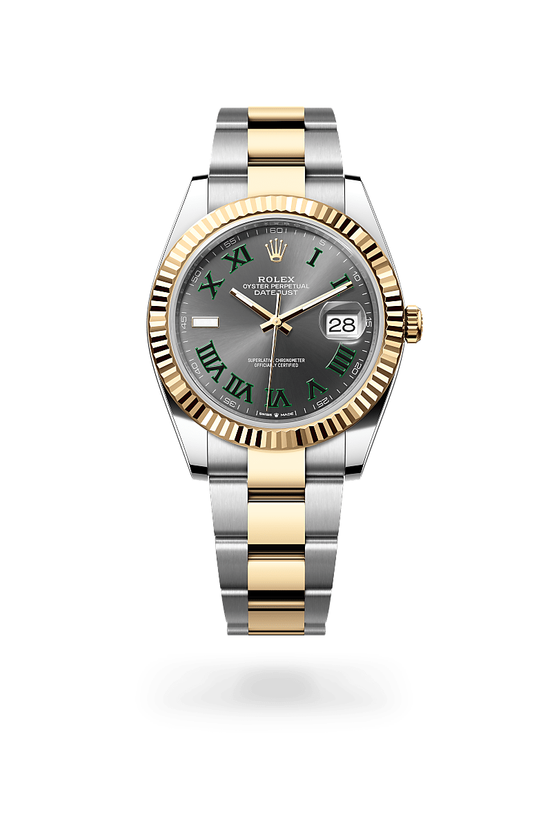 Rolex Datejust 41 in Oystersteel and Yellow Gold, M126333-0019 - Manfredi Jewels