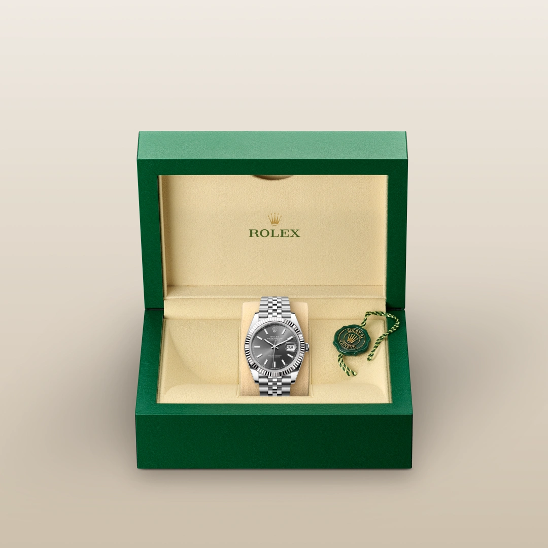 Rolex Datejust 41 Oystersteel and White Gold, M126334-0014 Rolex Datejust 41 Oystersteel and White Gold, M126334-0014