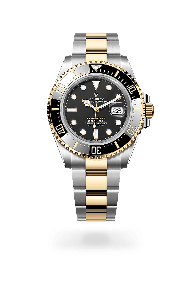 Rolex Sea-Dweller in Oystersteel and Yellow Gold, m126603-0001 - Manfredi Jewels