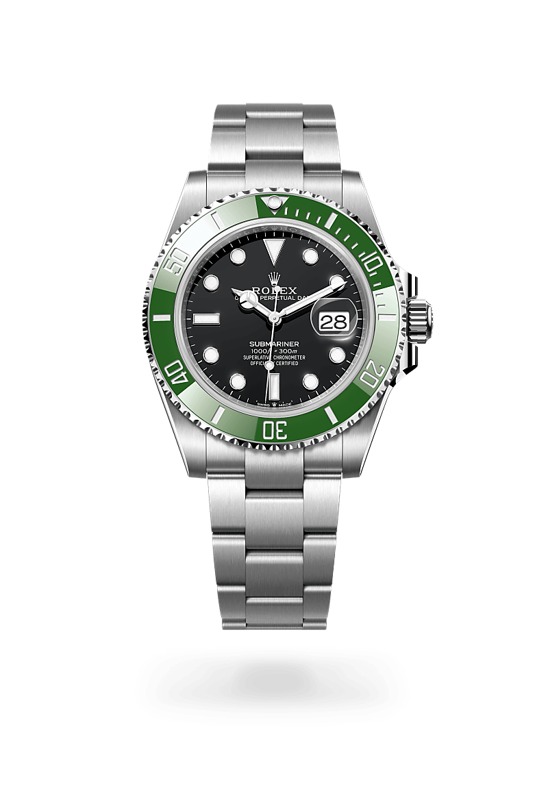 Rolex Submariner in Oystersteel and Black Dial, M126610lv-0002 | Manfredi Jewels