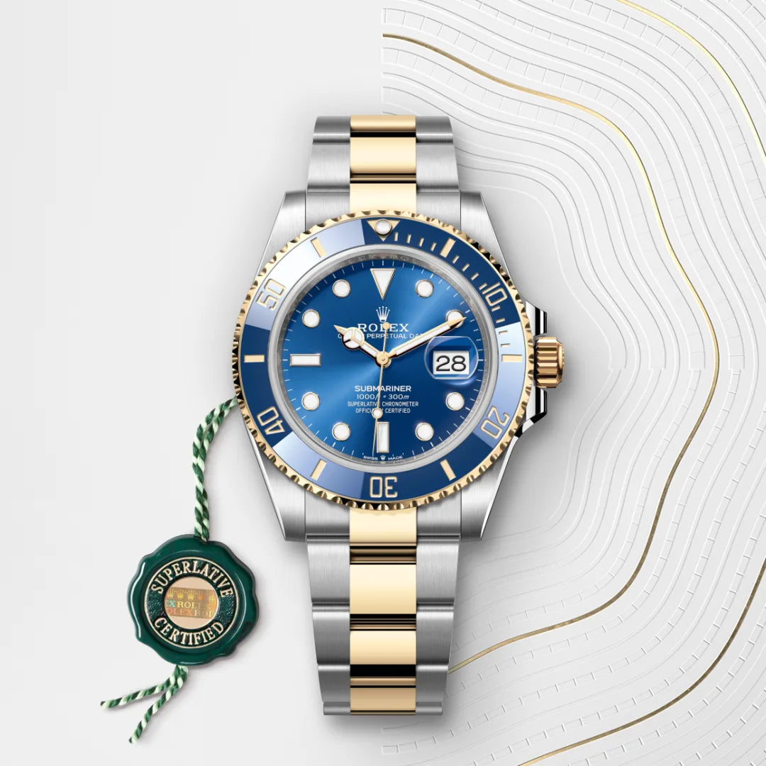 時計 ROLEX Submariner Rolex Submariner Date White Gold, M126619LB-0003