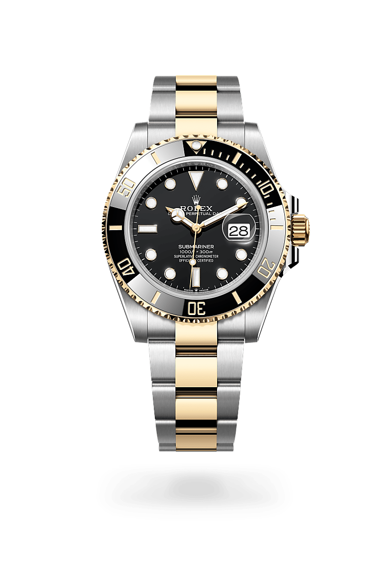 Rolex Submariner in Yellow Rolesor and Black Dial, M126613ln-0002 | Manfredi Jewels