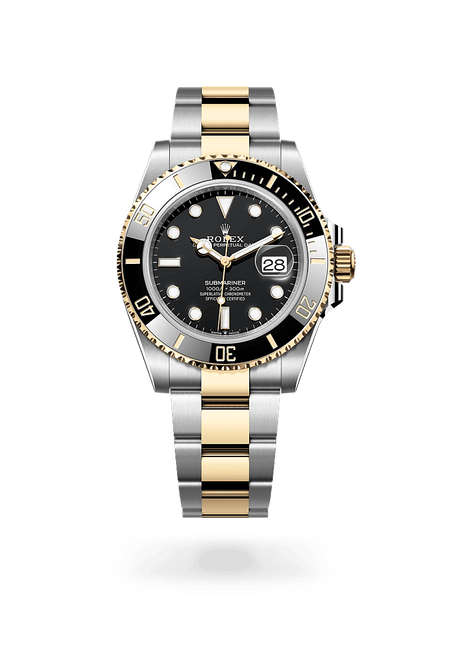 Rolex Submariner in Yellow Rolesor and Black Dial, M126613ln-0002 | Manfredi Jewels