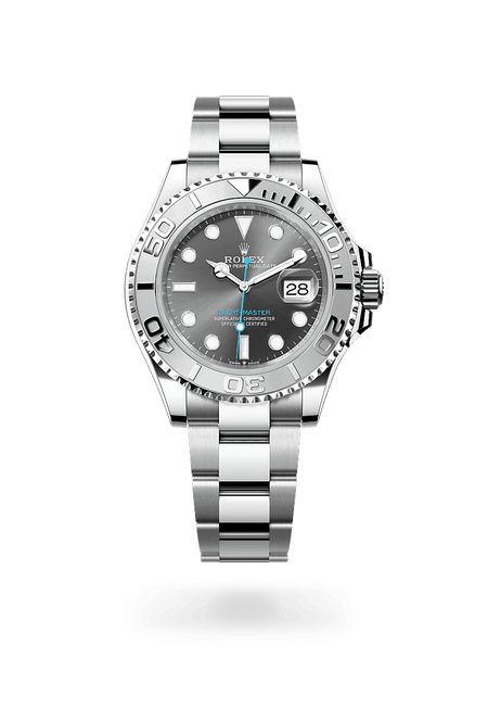 Rolex Yacht-Master in Rolesium and Slate Dial, M126622-0001 | Manfredi Jewels