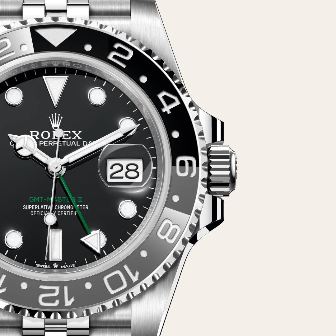 Rolex GMT-Master II in Oystersteel, M126710GRNR-0003 - Manfredi Jewels