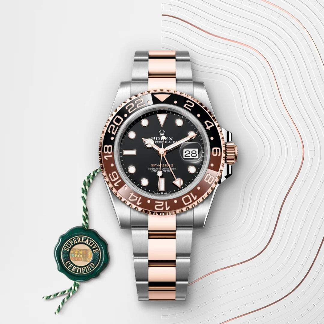 Rolex GMT-Master II in Oystersteel and Everose Gold, m126711chnr-0002 - Manfredi Jewels