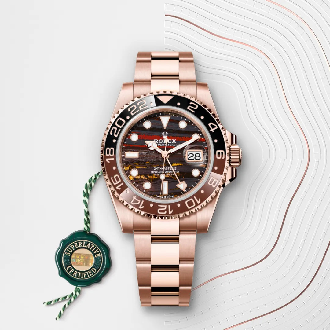 Rolex GMT-Master II in Everose Gold, M126715CHNR-0002 - Manfredi Jewels