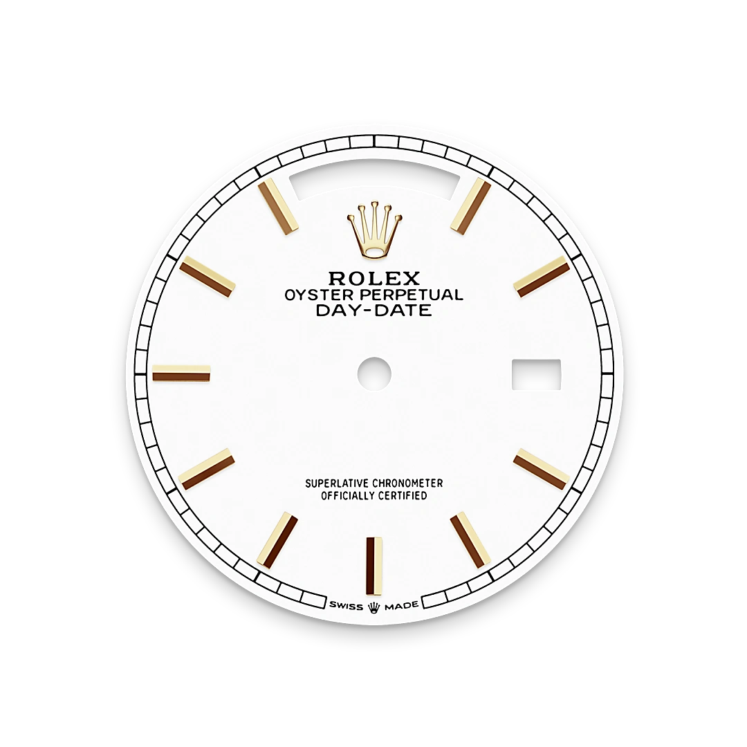 White dial