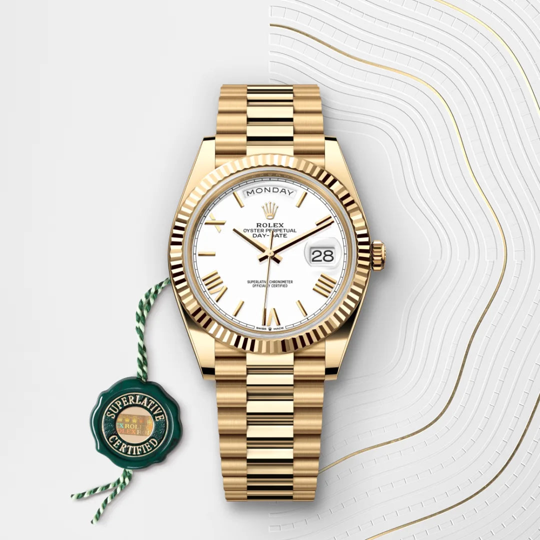 Rolex Day-Date 40 in Yellow Gold, m228238-0042 - Manfredi Jewels
