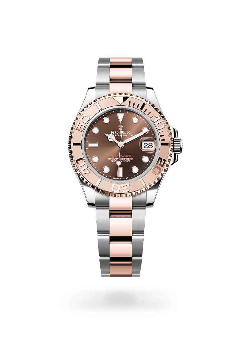 Rolex Yacht-Master in Everose Rolesor and Chocolate Dial, M268621-0003 | Manfredi Jewels