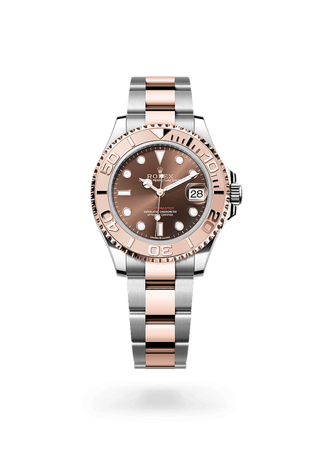 Rolex Yacht-Master in Everose Rolesor and Chocolate Dial, M268621-0003 | Manfredi Jewels