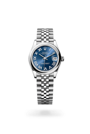 Rolex Datejust 31 Oystersteel in Bright Blue Dial, M278240-0018 | Manfredi Jewels