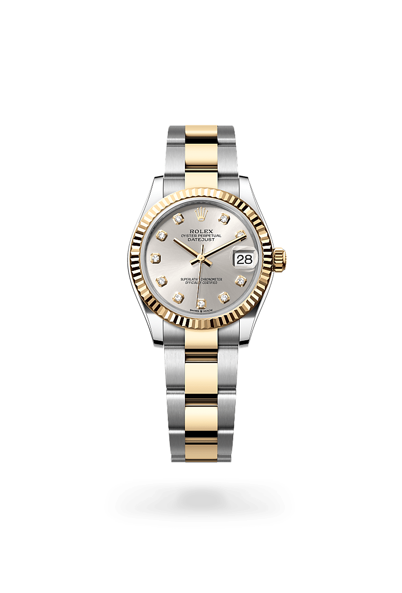 Rolex Datejust 31 in Oystersteel and Yellow Gold, m278273-0019 - Manfredi Jewels