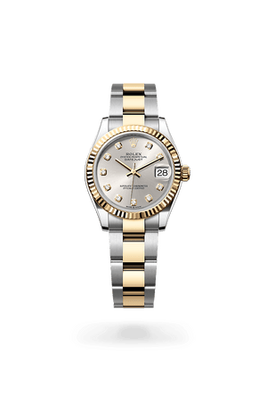 Rolex Datejust 31 in Yellow Rolesor and Silver set with diamonds Dial, M278273-0019 | Manfredi Jewels