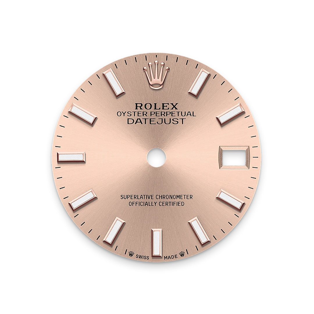 Rosé-colour dial