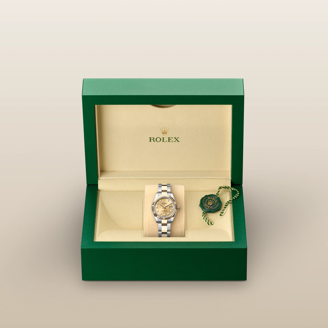 Rolex Lady-Datejust in Oystersteel and Yellow Gold, m279173-0012 - Manfredi Jewels