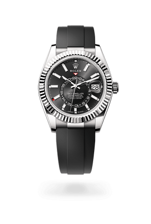 Rolex Sky-Dweller in White Gold and Bright Black Dial, m336239-0002 | Manfredi Jewels