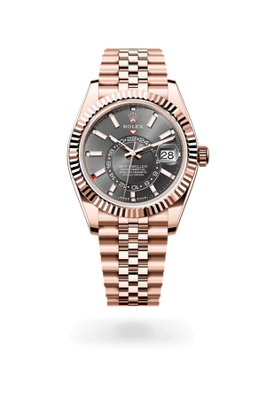 Rolex Sky-Dweller in Everose Gold and Slate Dial, M336935-0008 | Manfredi Jewels