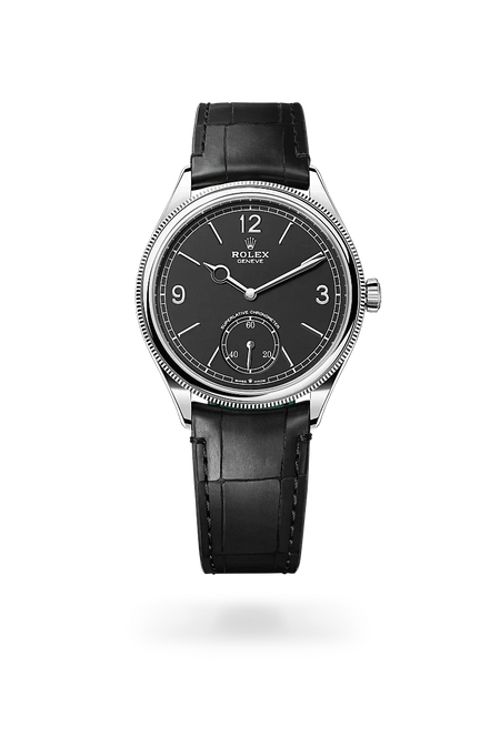 Rolex 1908 in White Gold and Intense Black Dial, M52509-0002 | Manfredi Jewels