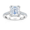 Manfredi Jewels Engagement - 1.77CT EMERALD CUT RING