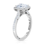 Manfredi Jewels Engagement - 1.77CT EMERALD CUT RING