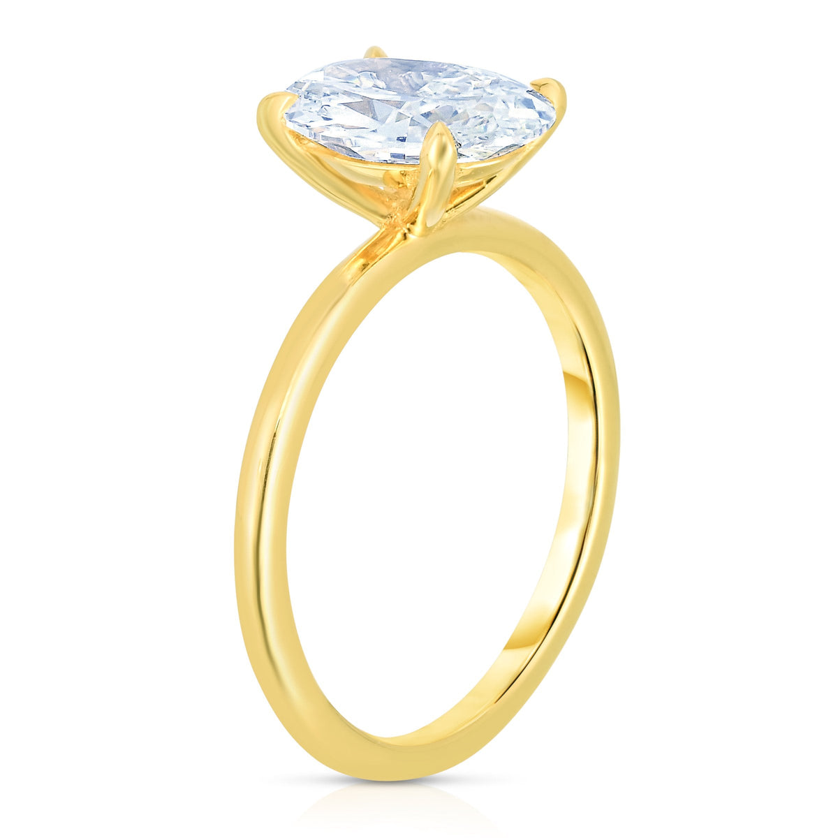 Manfredi Jewels Engagement - 2.00CT OVAL CUT ENGAGEMENT RING | Manfredi Jewels