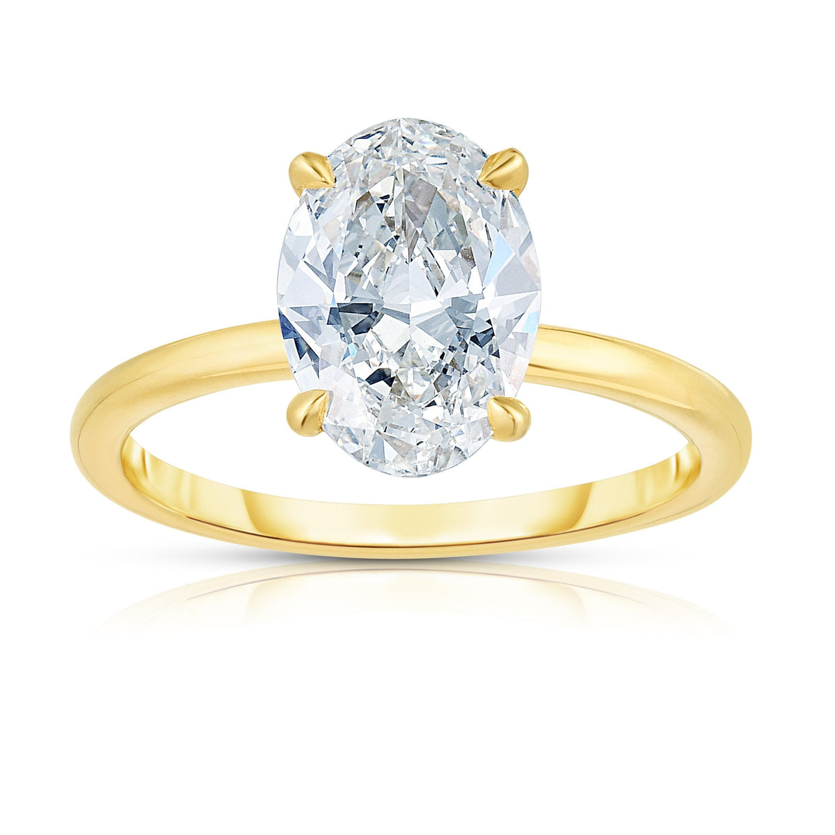 Manfredi Jewels Engagement - 2.00CT OVAL CUT ENGAGEMENT RING | Manfredi Jewels
