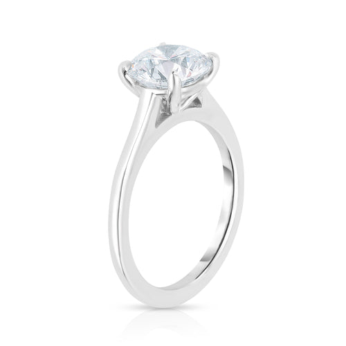 Manfredi Jewels Engagement - 2.09CT ROUND CUT RING