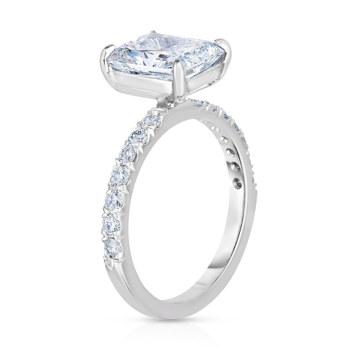 Manfredi Jewels Engagement - 3.24CT RADIANT CUT ENGAGEMENT RING | Manfredi Jewels