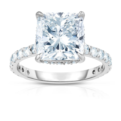 Manfredi Jewels Engagement - 4.02CT CUSHION CUT RING