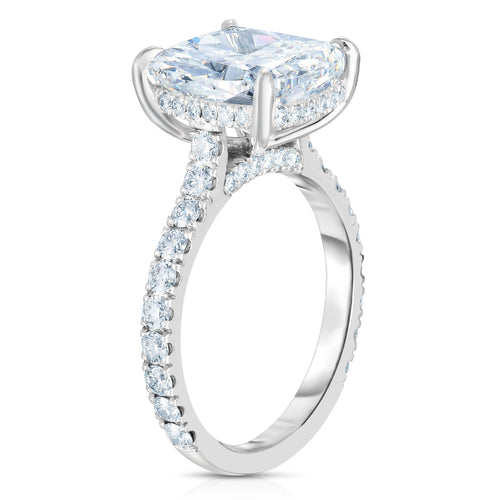 Manfredi Jewels Engagement - 5.02CT CUSHION CUT RING