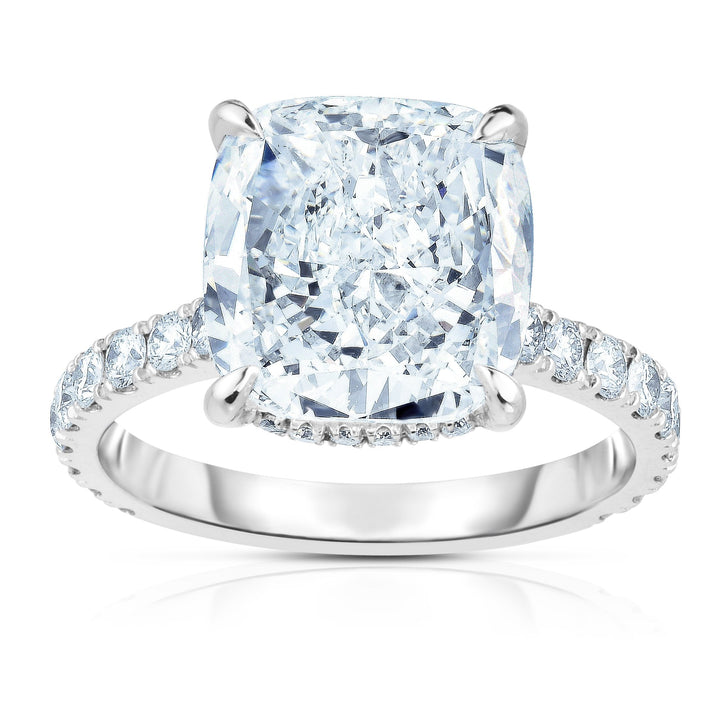 Manfredi Jewels Engagement - 5.02CT CUSHION CUT ENGAGEMENT RING | Manfredi Jewels