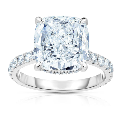 Manfredi Jewels Engagement - 5.02CT CUSHION CUT RING