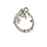 Manfredi Jewels Estate Jewelry - Platinum Diamond Brooch