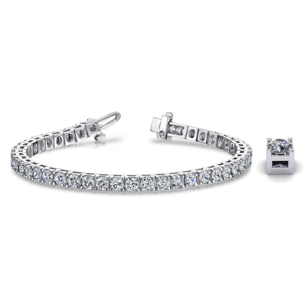Manfredi Jewels Jewelry - Platinum Diamond Tennis Bracelet | Manfredi Jewels