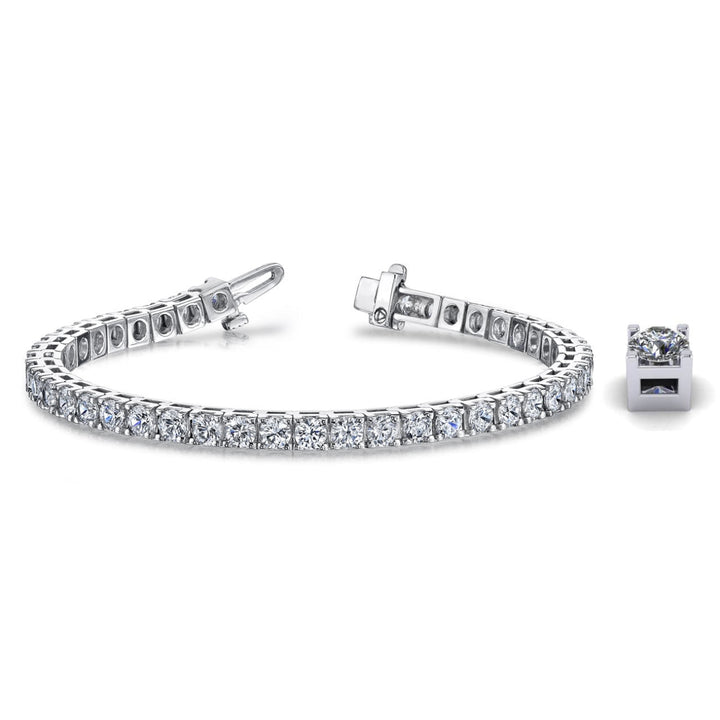 Manfredi Jewels Jewelry - Platinum Diamond Tennis Bracelet | Manfredi Jewels