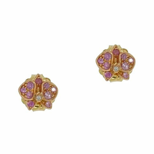 Manfredi Jewels - Rose Gold Caresse D’Orchidees Cartier Earrings